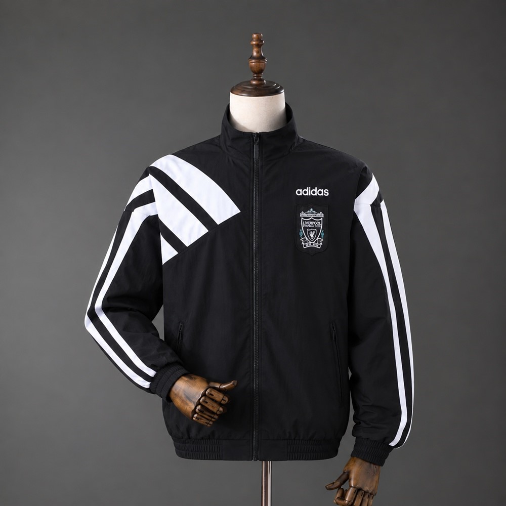 Chaqueta Liverpool Full Zip 2026 2027 Negro